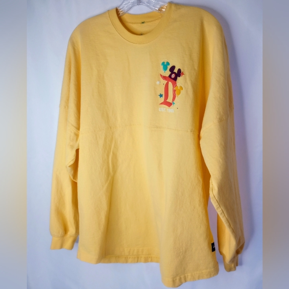 *Donald, Goofy Disneyland Disney Spirit Jersey Yellow Size L